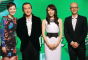 左起：王冠、李咏、金池、平安合影