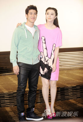 李治廷范冰冰发布会对唱 曾聊创作到凌晨|李治廷|范冰冰|发布会_新浪娱乐_新浪网