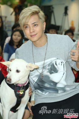 罗志祥帮妈妈完成心愿 收养30只流浪猫狗