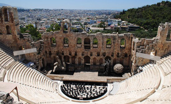 ŵǰϿ˹¶糡(Herodes Atticus Theatre, Acropolis, Athens)