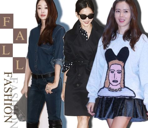 韩情脉脉：孙艺珍崔汝真金娜英秋季穿搭术