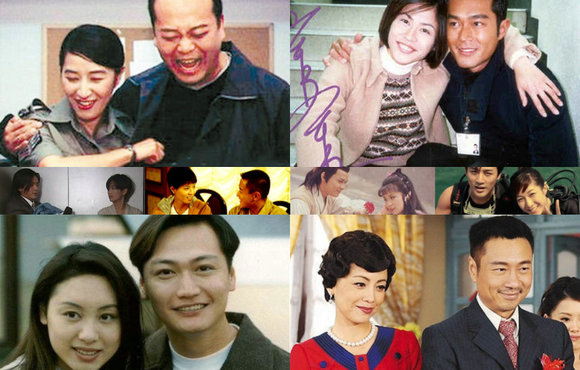 [老照片]TVB官配们！还记得自己恩爱的日子吗？