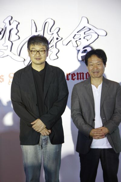 许秦豪（左）、郭在容（右）
