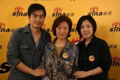 吕中陈龙“母子情深”畅谈《母亲的眼睛》(图)