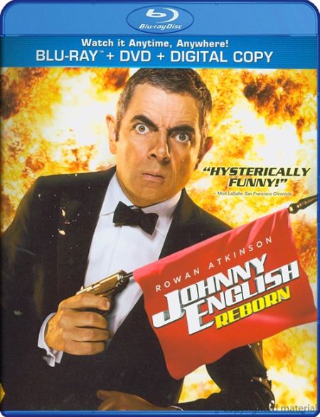 爆笑喜剧《憨豆特工2》发行蓝光DVD合集(图