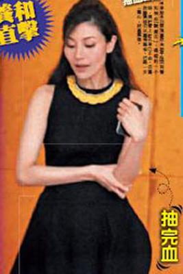 李嘉欣40岁紧张怀首胎 婴儿陷唐氏症高危(图)