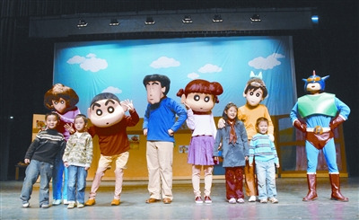 蜡笔小新彩排会武汉举行 家长热情超孩子