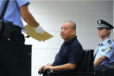 刘惠在法庭受审 记者欧阳晓菲摄
