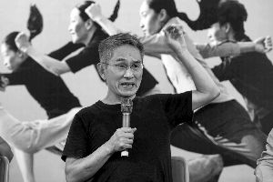 艺术总监林怀民。晨报记者 柴春霞/摄