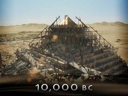 《史前一万年》神秘世界--沙漠中的金字塔