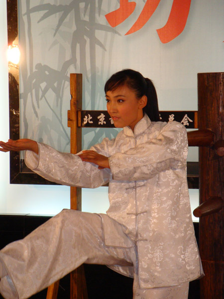 香港著名导演吴思远隆重推出青年演员白静出演咏春,在这部明星云集的