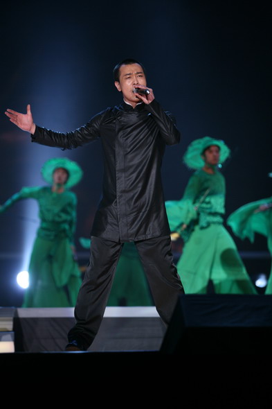 吴樾现身新春电影音乐会 新美猴王首度公开亮