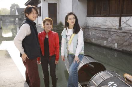 电影《熊出没注意》李晨挺身保护孙梅竞