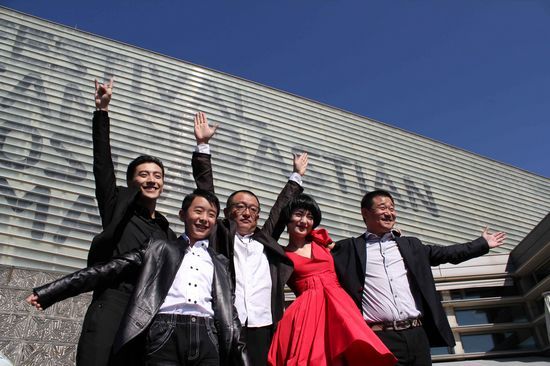 乔任梁出席《我11》圣塞巴斯蒂安首映礼(图)