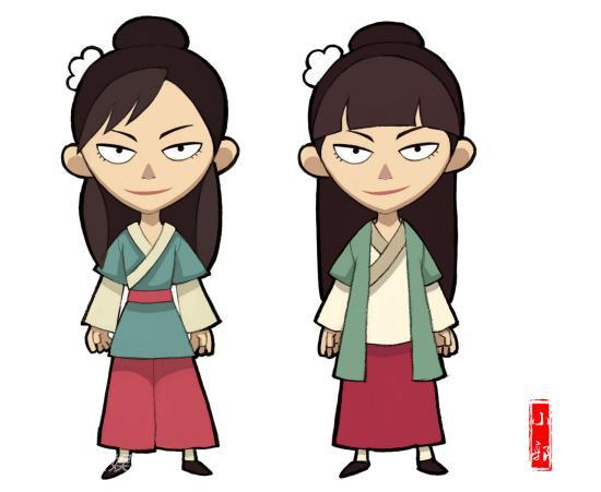 《武林外传》卡通造型曝光 开场动画献儿童观众