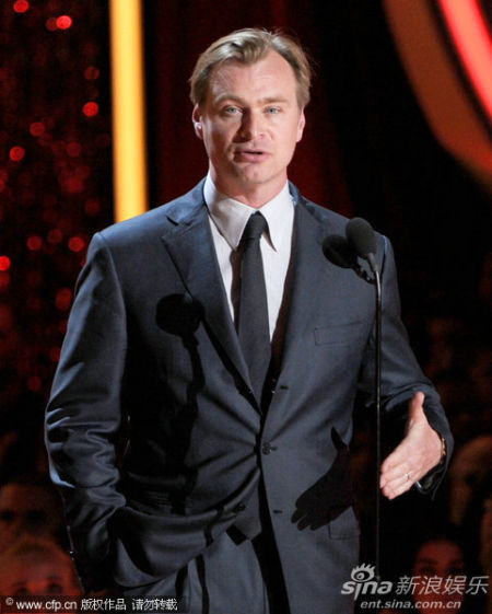 图文:2012MTV电影颁奖礼大牌嘉宾-导演诺兰上
