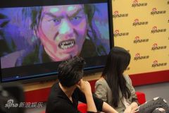 邓超狼人造型遭孙俪调侃江一燕妖艳秀裸背
