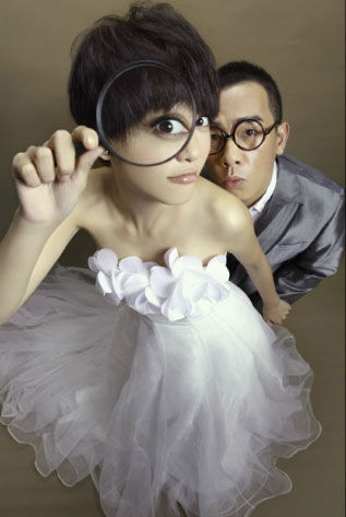 无名社明星创意摄影结婚照可以这样拍