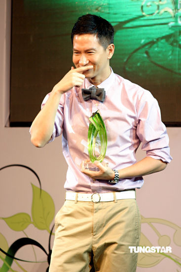 阿娇张家辉参加品味盛典 呼吁公众爱护地球【图】