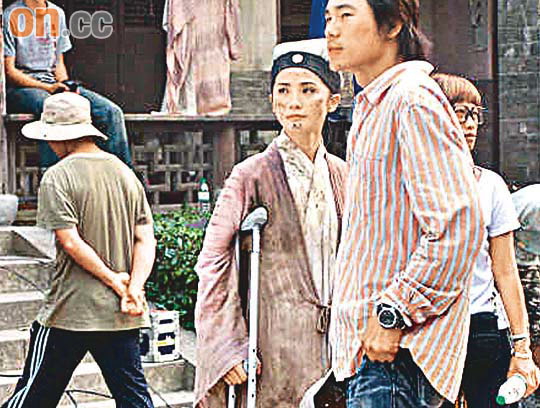 艺人拍戏危机四伏 陈慧琳堕马一度不能走动【图】