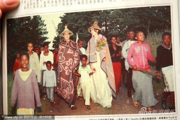 吴彦祖LisaS南非森林办婚礼主动报喜不隐婚