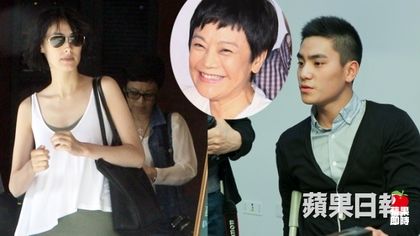 梁洛施被曝秘恋张艾嘉儿子1年