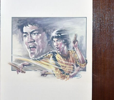 李小龙逝世41周年 41幅画纪念功夫巨星