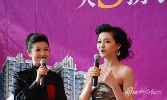 组图：大S盛装亮相京城代言品牌气质华贵