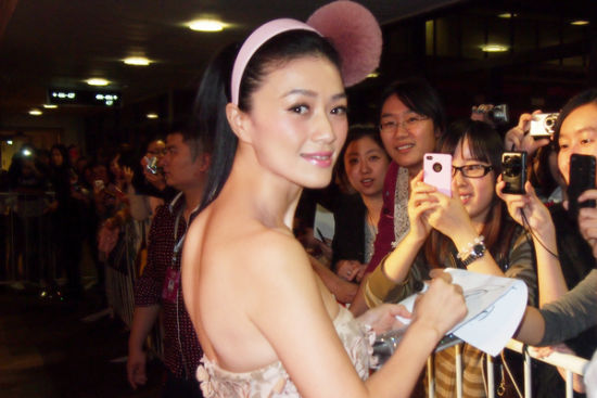 田海蓉美容大典秀可爱 自曝新剧将演19岁女孩