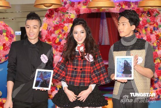 周柏豪、日本名模松冈李那、井柏然