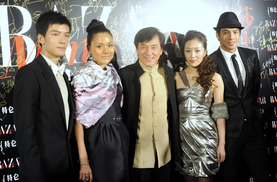 众星出席品味成功领袖会 齐赞成龙最有范