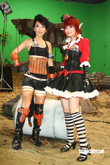 she汪东城代言网游 造型超酷称像拍大片【图】