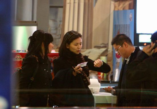 刘涛忙健身与秦海璐观影【图】