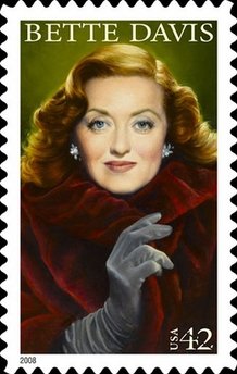 美国发行邮票纪念演员贝蒂-戴维斯(图)