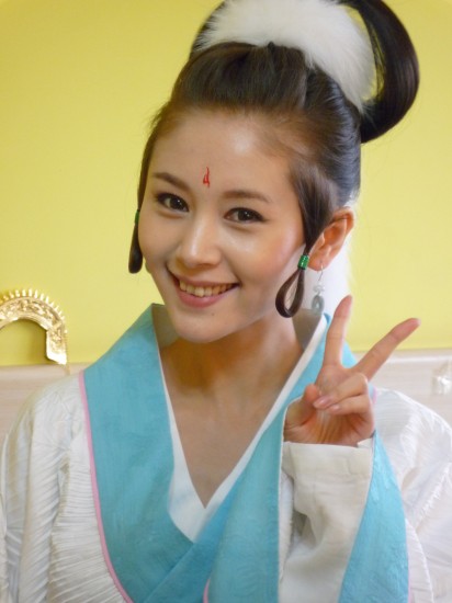 王子文《嫦娥》造型可爱