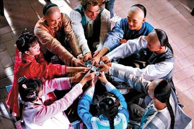 《新还珠》热播 手机面包车穿越到清朝(图)