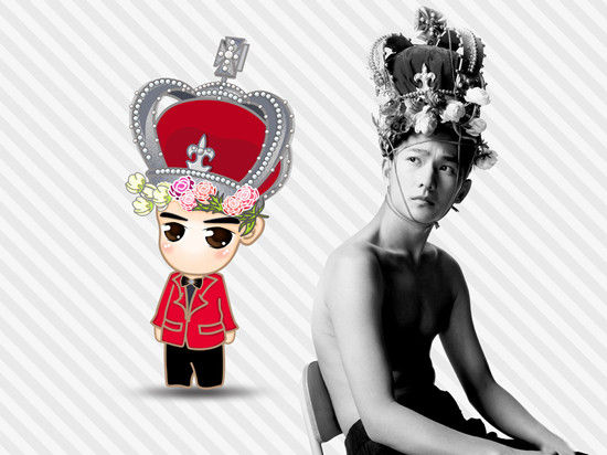 《 战争泪 》热播 粉丝制作可爱Q版杨洋_影音娱