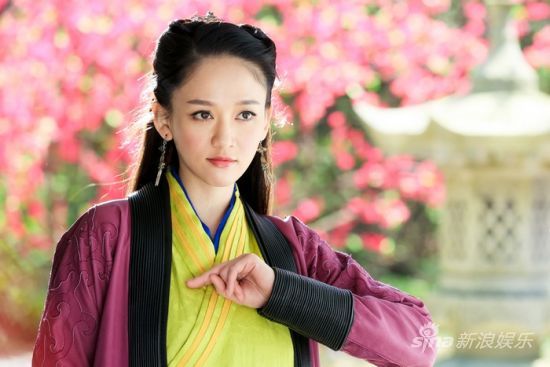 《笑傲》将收官 陈乔恩:冲盈才是真爱|《笑傲江