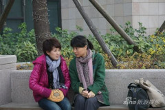 《双城生活》探班马伊俐透露婆媳相处之道(图)