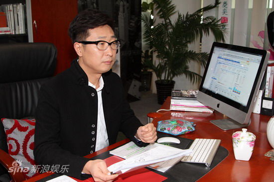 林永健在片场
