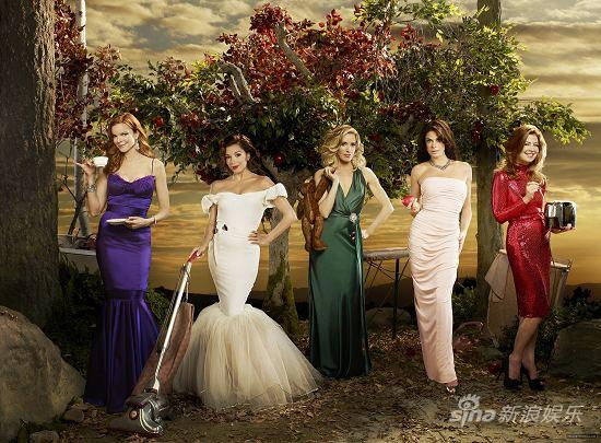 《绝望主妇》(desperate housewives)第六季首张宣传照后,abc电视台