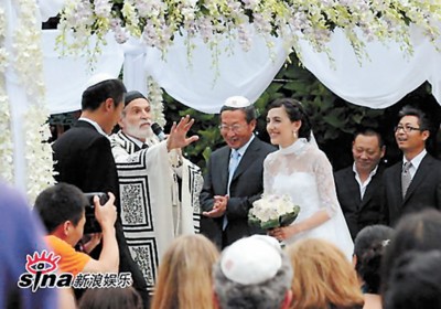 刘烨迎娶法国娇妻 表示婚后不移民【图】