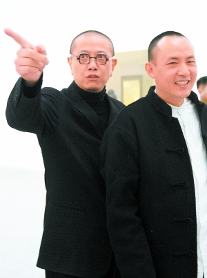 学生办画展 陈丹青当托儿