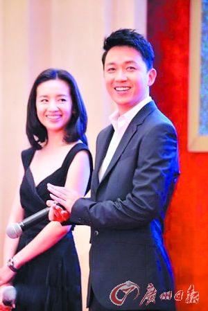 潘粤明董洁拍《新萍踪侠影》似度蜜月