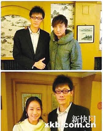 方力申邓丽欣在京拜年见家长
