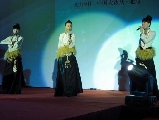 阿佳组合展亚洲魅力 与韩美林戴玉强献慈善(图