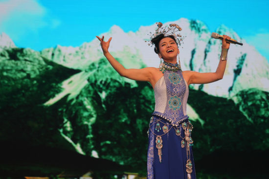 央视播出陈思思美丽之路系列演唱会