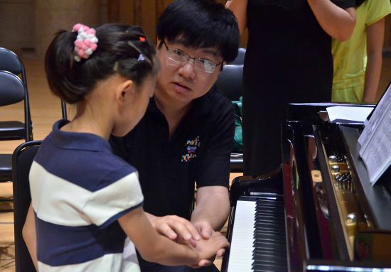 中山公园音乐堂小小钢琴大师班活动举办|中山