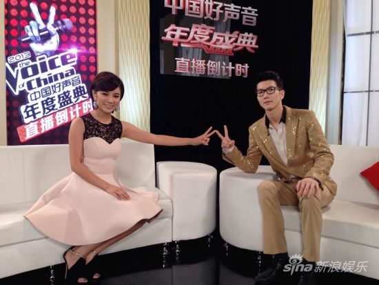 “好声音年度盛典”伊一现场启动电影开机