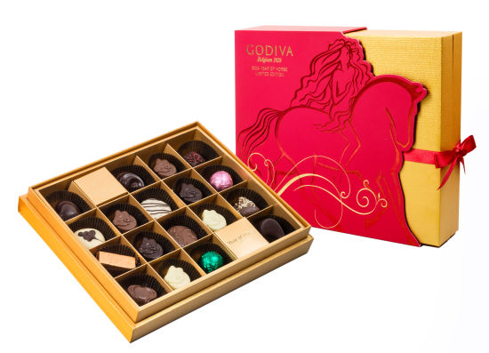 2014 GODIVA歌帝梵新年巧克力礼盒|巧克力|2014|礼盒_新浪时尚_新浪网